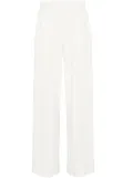 P.A.R.O.S.H. crepe palazzo pants - White
