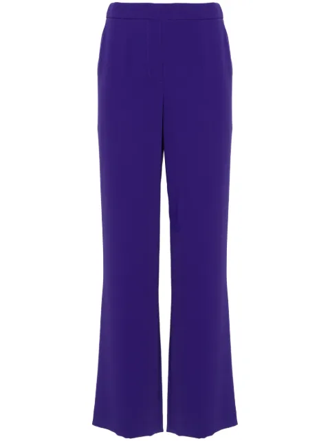 P.A.R.O.S.H. crepe mid-rise trousers