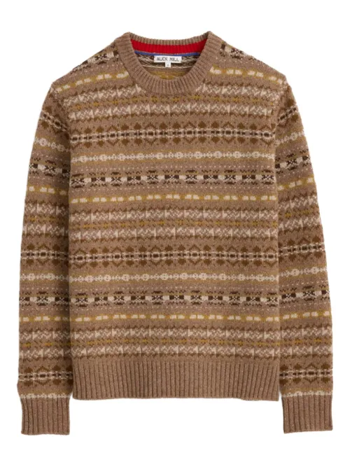 Pull en maille Fair Isle - Alex Mill - Modalova