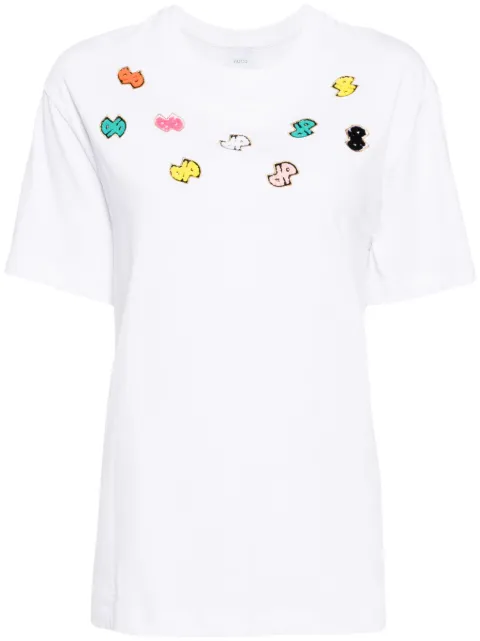 Patou logo-embellished organic-cotton T-shirt