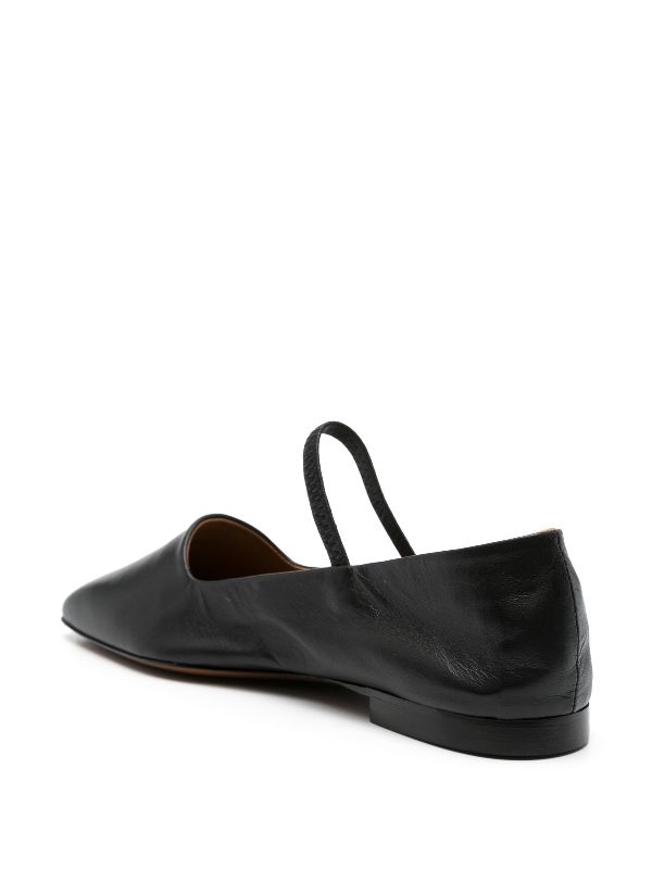 ATP Atelier Petina Leather Ballerina Shoes - Farfetch