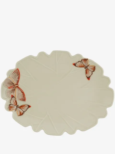 Bordallo Pinheiro Cloudy Butterflies チャージャープレート 30cm