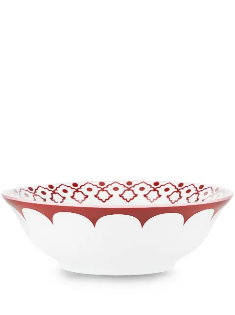 AQUAZZURA CASA saladier Jaipur en porcelaine (26 cm)
