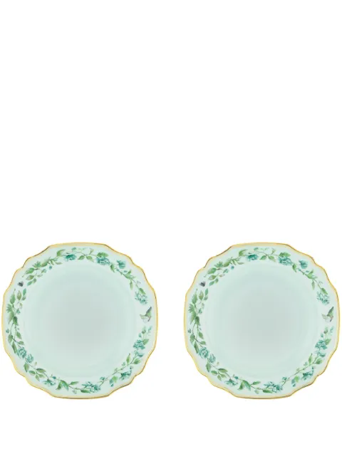AQUAZZURA CASA set de dos platos de sopa Secret Garden