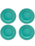 Bordallo Pinheiro Fantasia dinner plates (set of four) - Blue