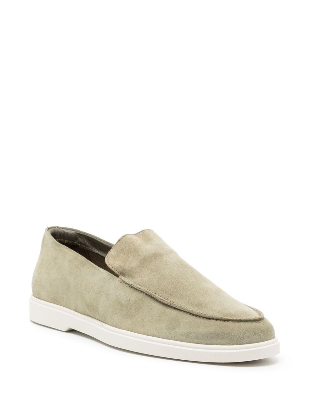 Frescobol Carioca Miguel suède loafers - Groen