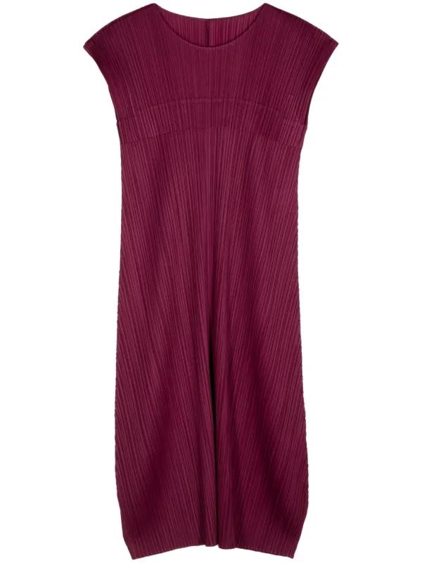 Pleats Please Issey Miyake May プリーツドレス | パープル | FARFETCH JP