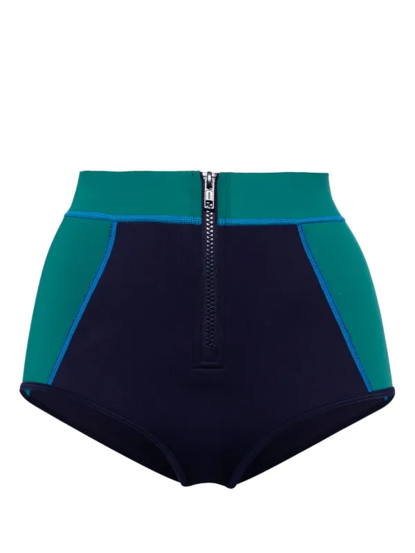 High rise swim shorts on sale