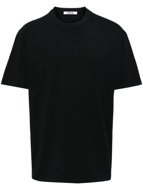 Polo uni en coton biologique - TEKLA - Modalova