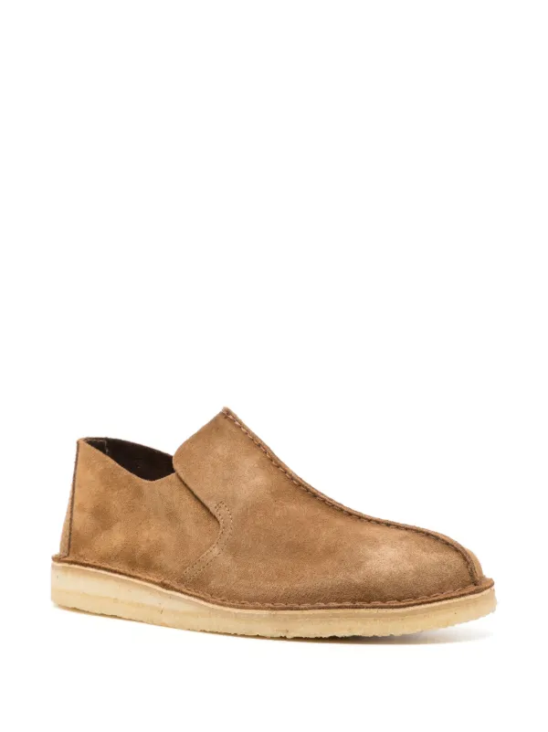 CLARKS スエード ブラウン ローファー UK 7 1/2 Clarks Desert Mosier スエードローファー | ブラウン | FARFETCH JP