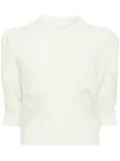 Cecilie Bahnsen Vienne floral intarsia jumper - Green