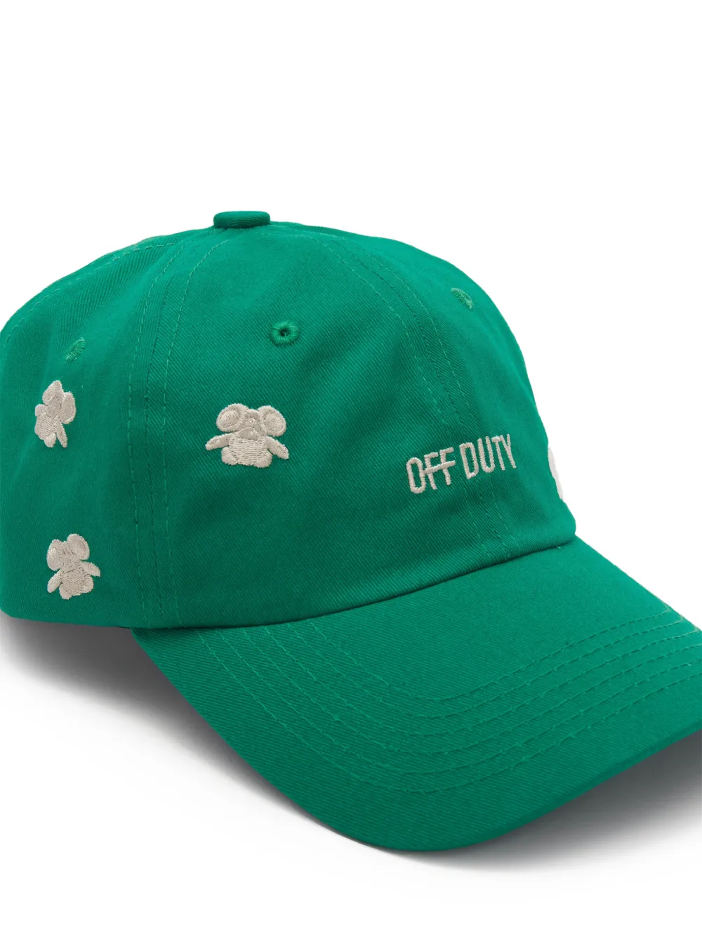  Off Duty Floral Rover Neith Cap - Green 