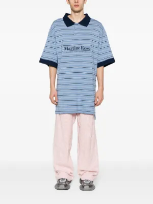 Maritine Rose ストライプポロシャツ M Maritine Rose ストライプポロシャツ M s ） Martine rose