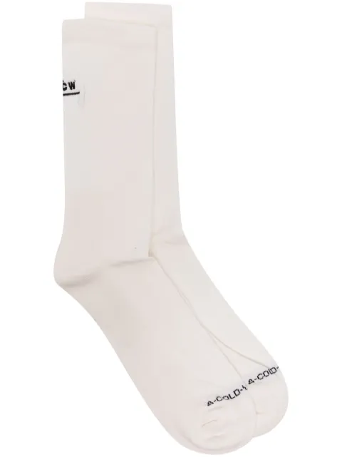 A-COLD-WALL* calcetines con logo bordado