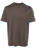 Fedeli cotton jersey T-shirt - Brown