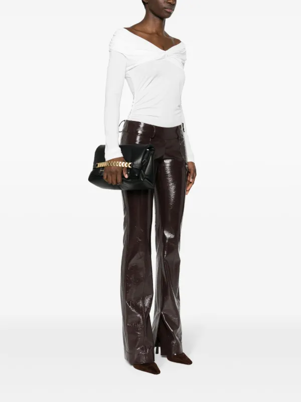 Victoria Beckham Puffy Chain Shoulder Bag | Black | FARFETCH