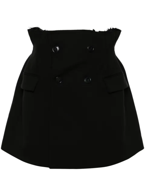 VETEMENTS double-breasted miniskirt