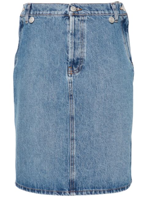 Coperni denim mini skirt