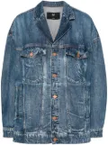 3x1 notched-lapels denim jacket - Blue