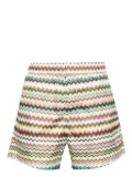 Missoni Signature zigzag swimming trunks - Green