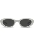 Gentle Monster Blanc G12 oval-frame sunglasses - Grey