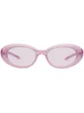 Gentle Monster Molta PC9 oval-frame sunglasses - Pink