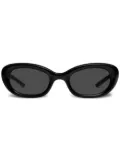 Gentle Monster Savage 01 oval-frame sunglasses - Black