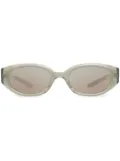 Gentle Monster Void GC10 oval-frame sunglasses - Grey