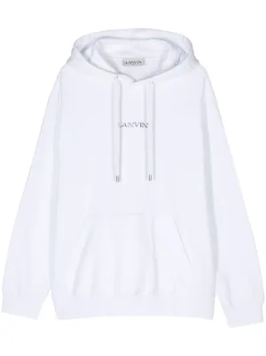 パーカー・フーディ LANVIN FW23 OVERSIZED SWEATSHIRT (RM-HO0009_J210-H23694) LANVIN Men Sweater RMHO0009J212H23 10 Black (LANVIN/パーカー