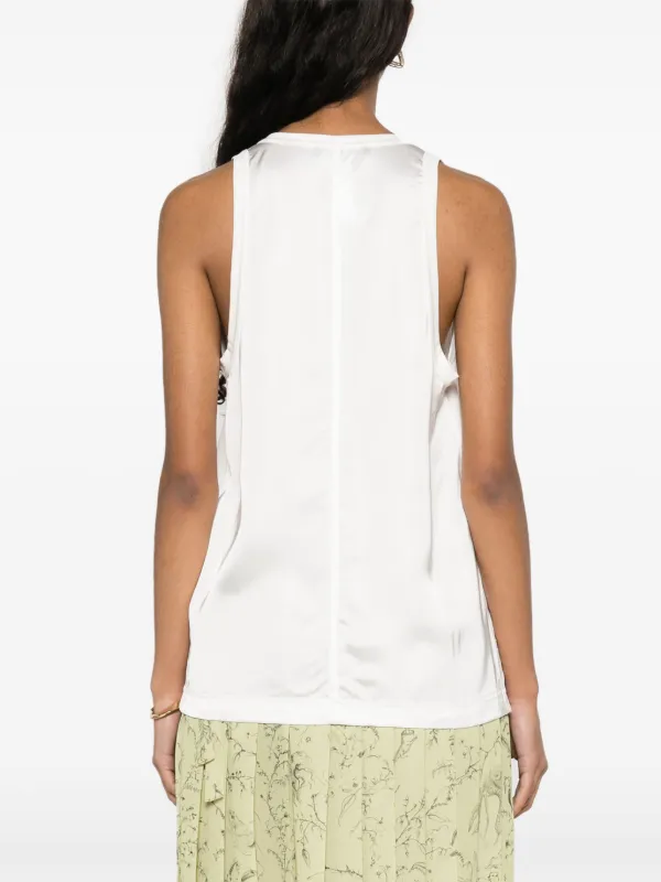 ファビアナフィリッピ FABIANA FILIPPI タンクトップ Fabiana Filippi タンクトップ | ブルー | FARFETCH JP