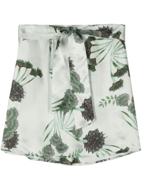 Société Anonyme 50/50 floral-print skirt