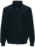 Woolrich logo-patch padded jacket - Blue