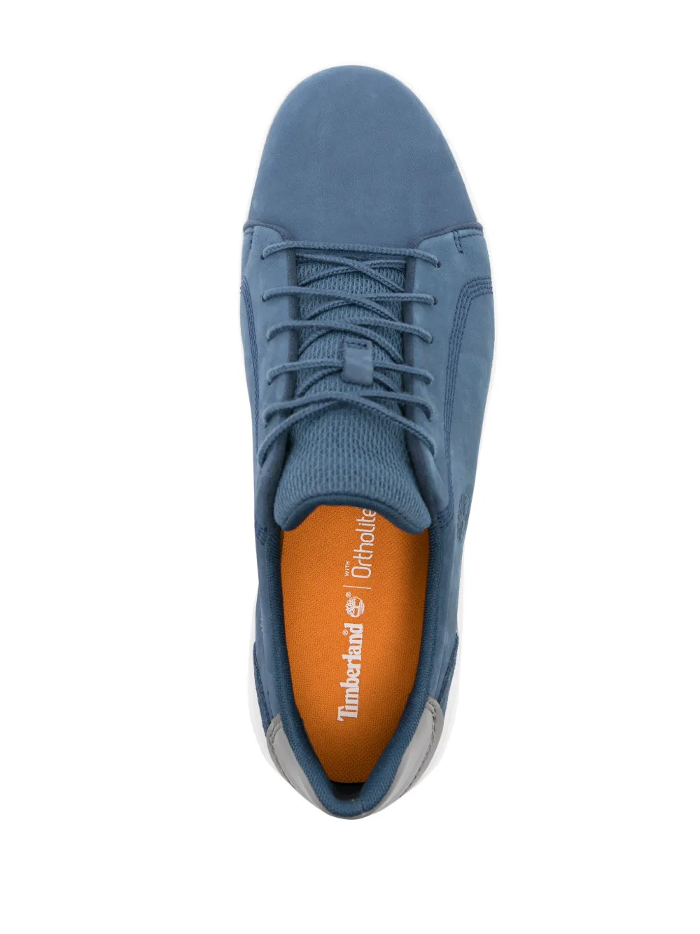 Shop Timberland Seneca Bay Ox Suede Sneakers In Blue