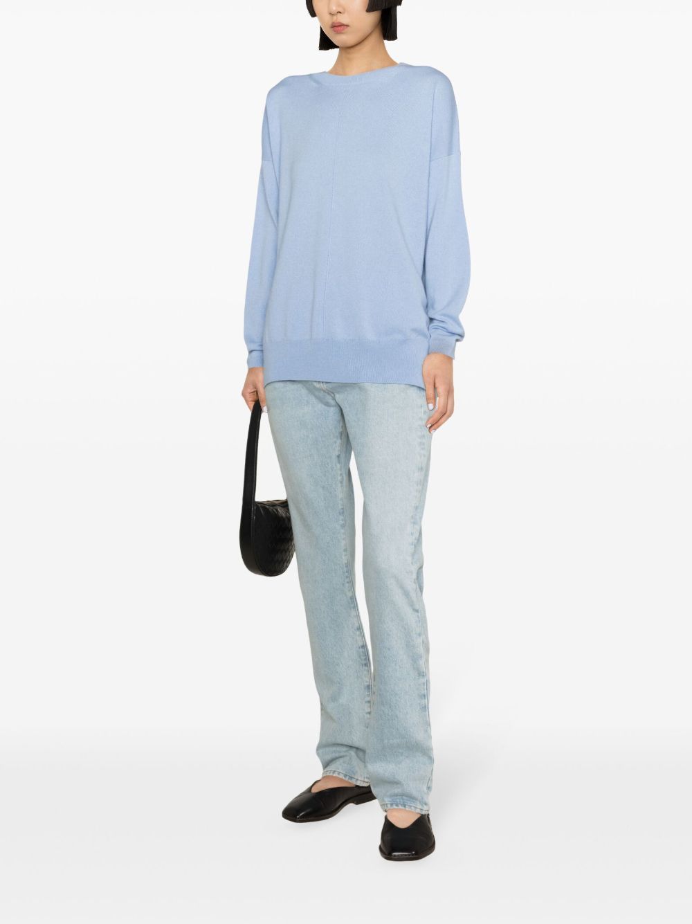 Shop Incentive! Cashmere Crew-neck Cashmere Jumper In Blue