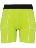 Coperni C+ Bike mini shorts - Green