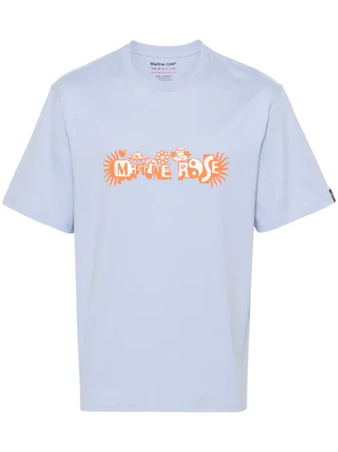Martine Rose logo-print cotton T-shirt