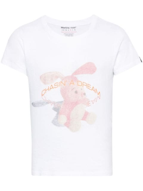 Martine Rose graphic-print cotton T-shirt