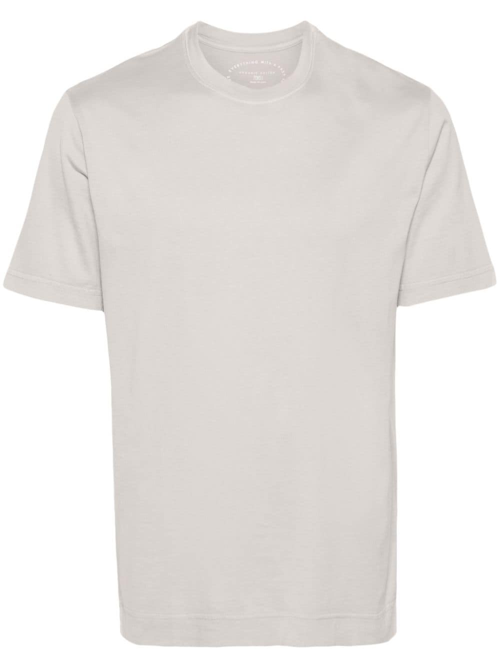 Fedeli Katoenen jersey T-shirt Grijs