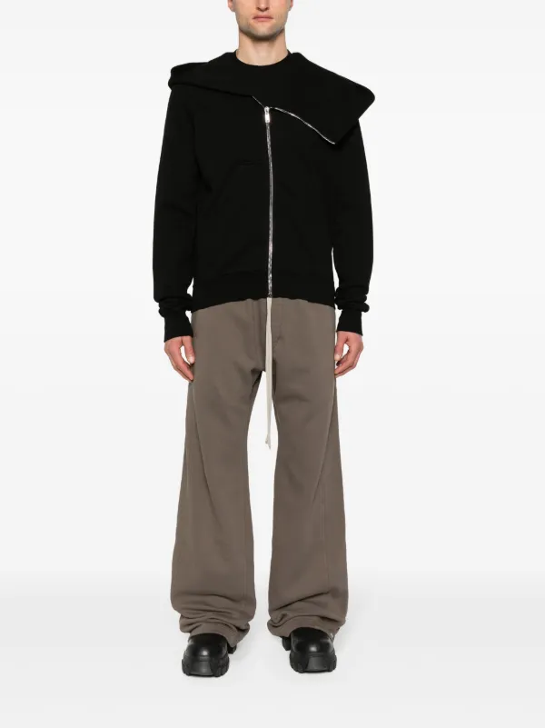 Rick Owens DRKSHDW Lido Mountain organic-cotton zip-up Hoodie 