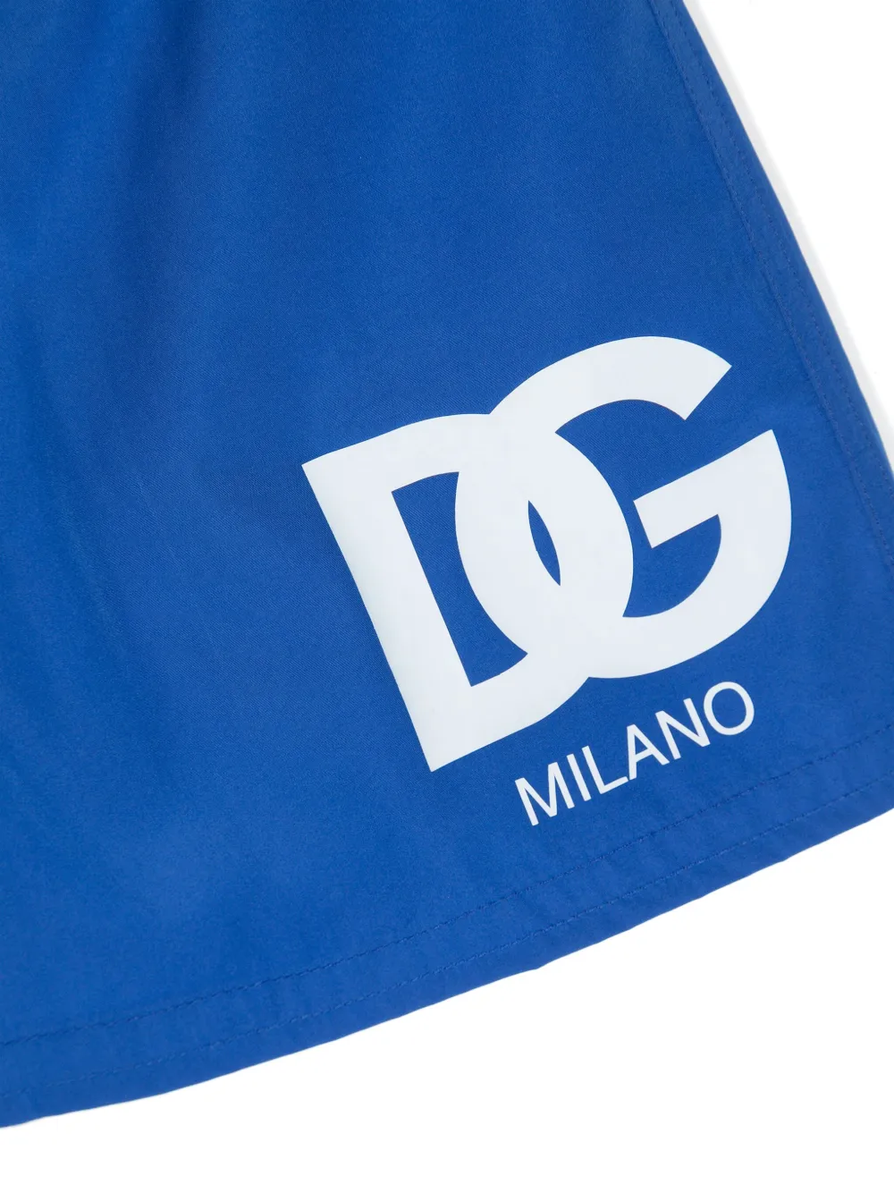 DOLCE & GABBANA LOGO-PRINT SWIM SHORTS