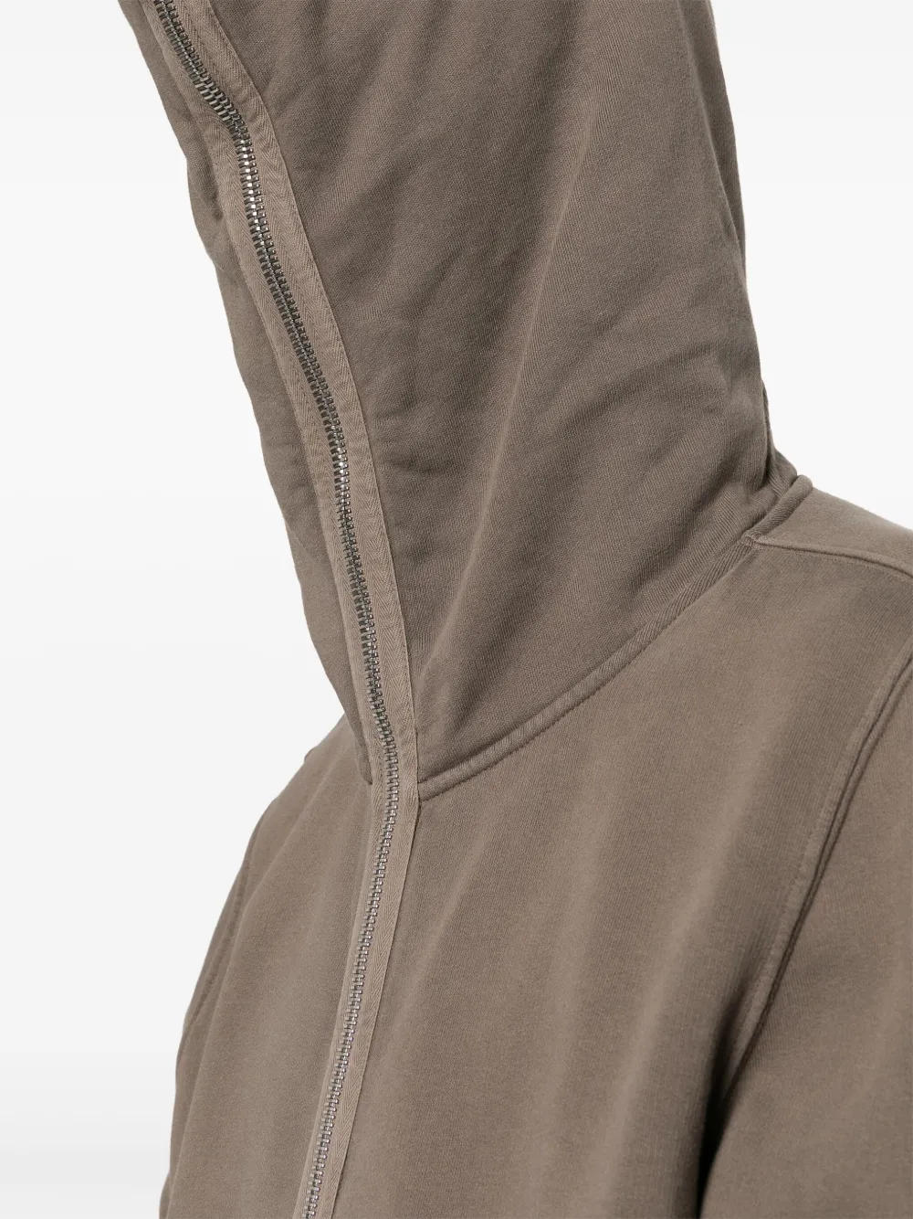 Shop Rick Owens Drkshdw Jumbo Gimp Hoodie In Brown