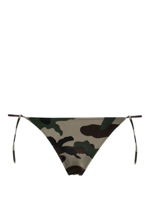 VETEMENTS camouflage-print bikini bottoms