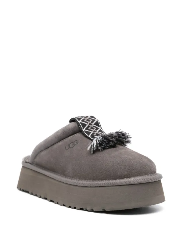 UGG スリッポン 36 グレー 未使用 UGG Tazzle スエード スリッポン | グレー | FARFETCH JP