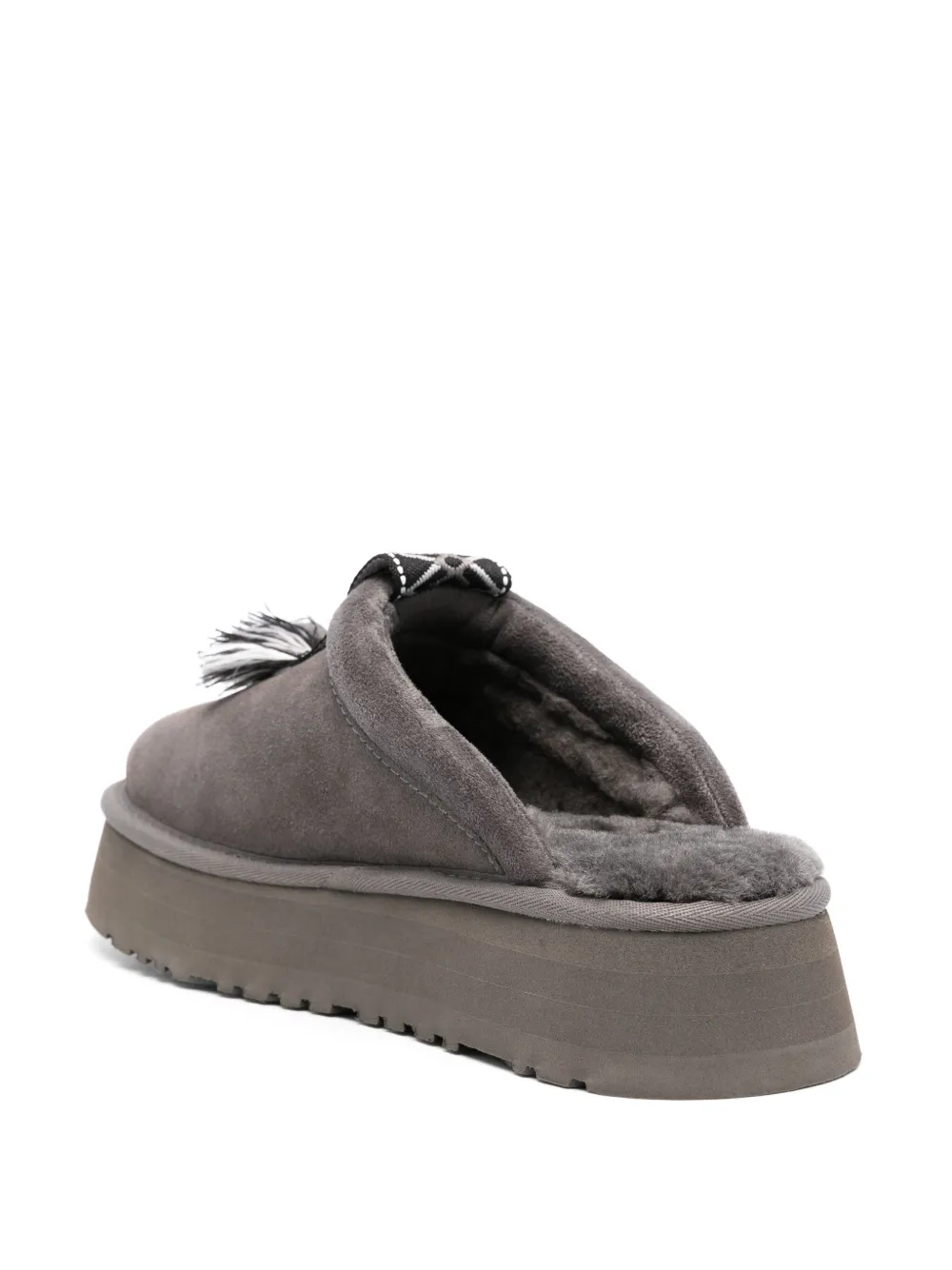 Ugg Tazzle Suede Slippers In Grey