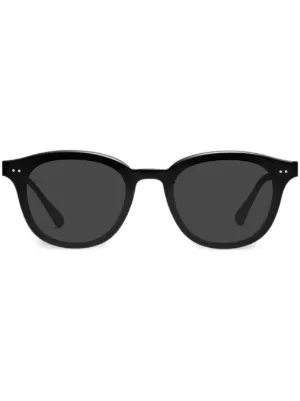 GENTLE MONSTER PINO ブラック サングラス 24年☆新製品 PINO 01☆シンプルなサングラス☆ユニセックス☆ (Gentle