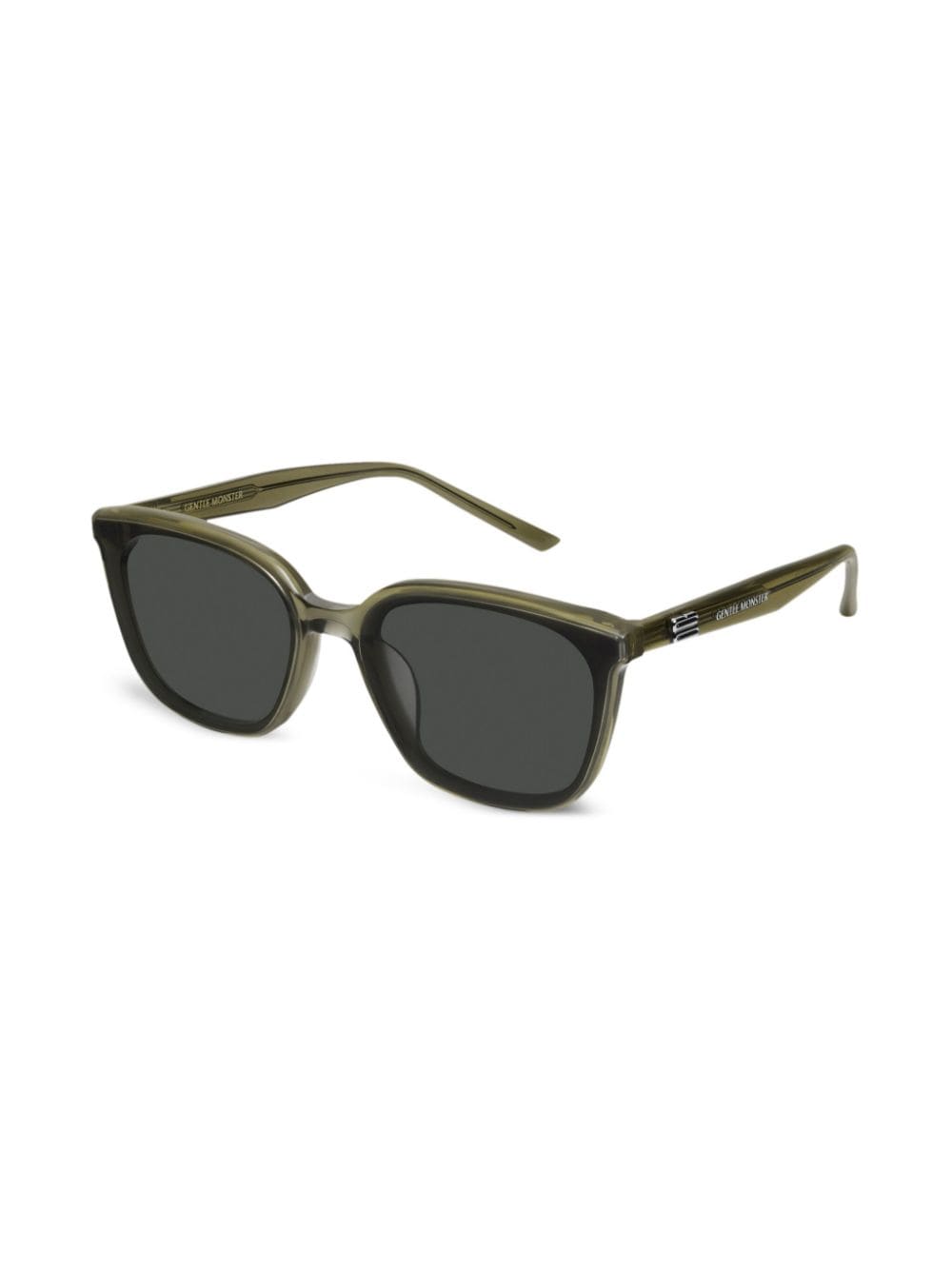 Gentle Monster Pino KC1 square-frame sunglasses - Groen