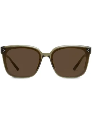 Gentle Monster Dear KC6 Sunglasses | Green | FARFETCH SG