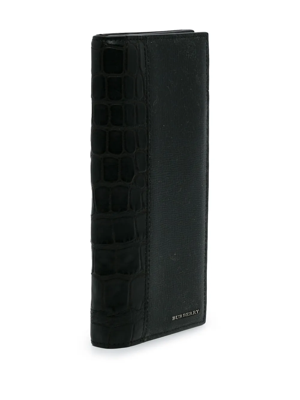 Burberry store alligator wallet