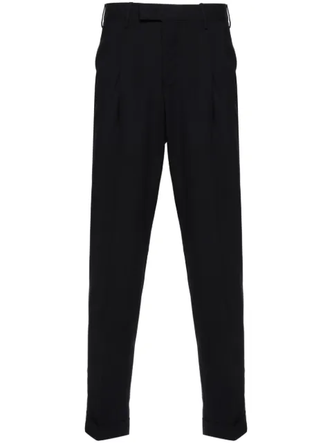PT Torino pleated slim-cut trousers