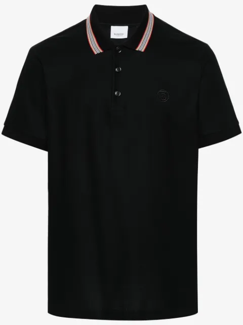 Burberry Icon stripe cotton polo shirt